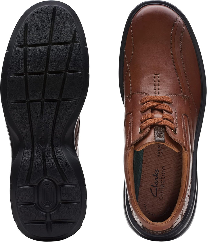 Clarks Herren Gessler SpitzeOxford 39.5 EU Dark Tan Leder, 39.5 EU Dark Tan Leder