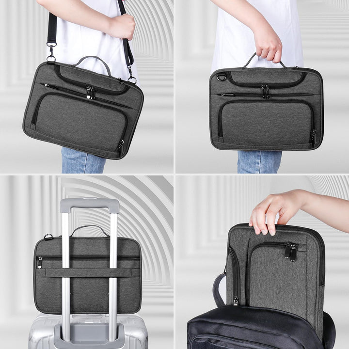 BERTASCHE 13 Zoll Laptop Sleeve Case, Laptoptasche für MacBook Air 13/Pro 13, Surface Pro 9/8/7/6/5/