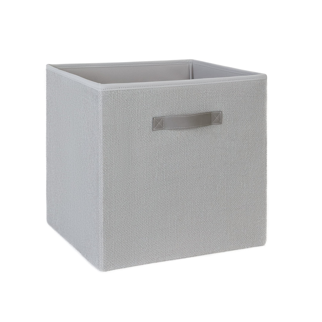 Ocean Home Textile Natürlich Grau Jute Aufbewahrungsbox, Faltbare Aufbewahrungswürfel 33x30x33 cm 33