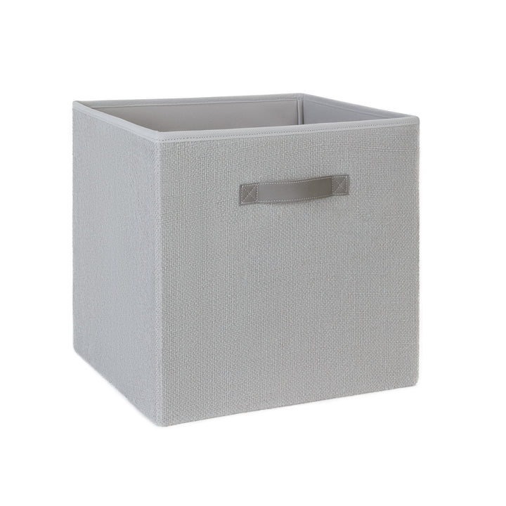 Ocean Home Textile Natürlich Grau Jute Aufbewahrungsbox, Faltbare Aufbewahrungswürfel 33x30x33 cm 33