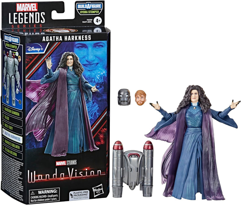 Hasbro Marvel Legends Series Agatha Harkness, 15 cm grosse WandaVision Action-Figur aus der Marvel L