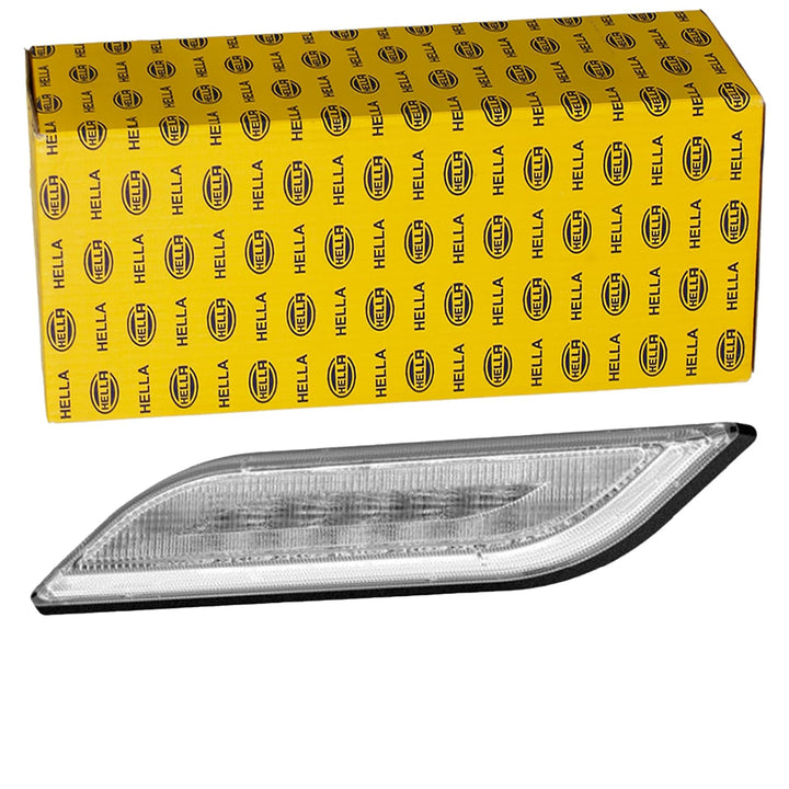 HELLA - Positionsleuchte - Shapeline Style Slim - LED - 12/24V - geklebt/Anbau - Lichtscheibenfarbe: