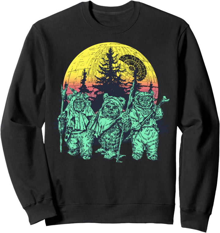 Star Wars Endor Ewok Forest Sunset Sweatshirt