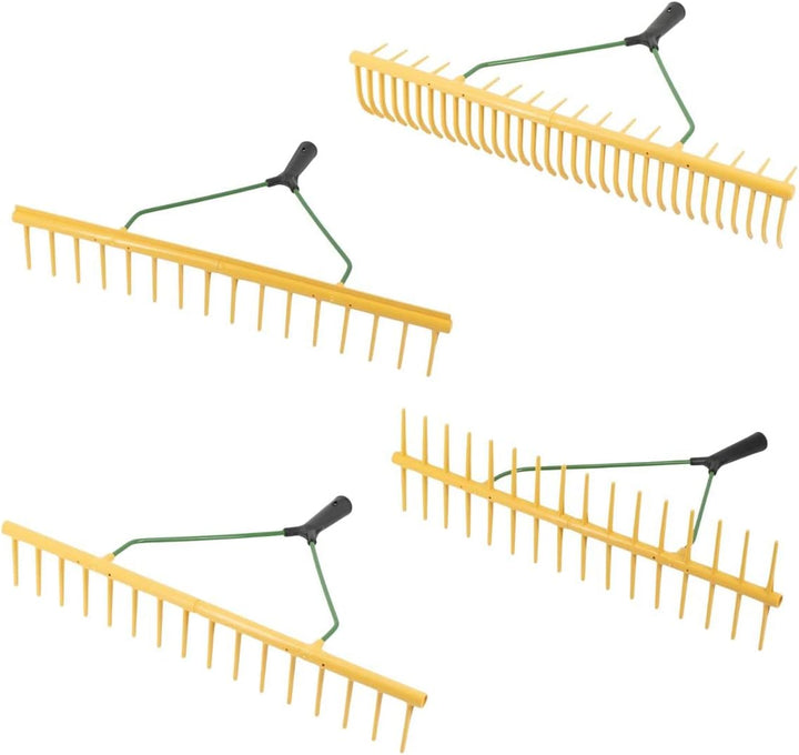 Rekord Rechen mit 16 Zinken und Egaliesierkante Kunststoff, einseitig - ohne Stiel Breite: 65cm Gart