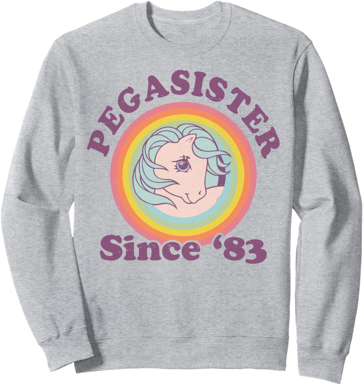 My Little Pony Pegasister Since '83 Retro Rainbow Circle Sweatshirt
