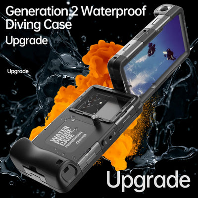 IPX8 Wasserdichte Handyhülle zum Schwimmen unter Wasser Hülle Universal Smartphone Tauchen Abdeckung