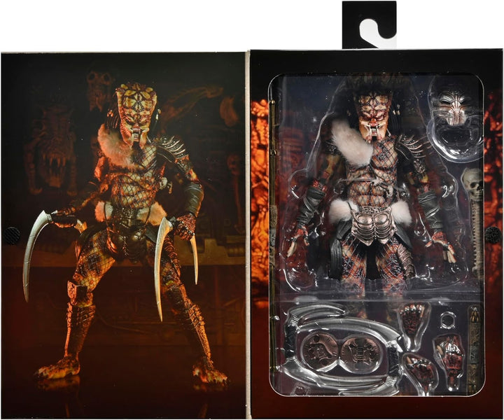 NECA Predator 2-7Ë Actionfigur Ultimate Snake Predator schwarz/blau/grün, 100% Kunststoff, in Gesche