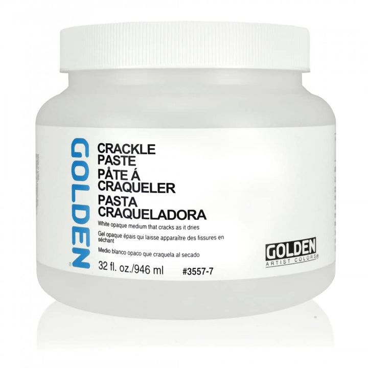Goldene Acryl Med 32 Oz Crackle Paste