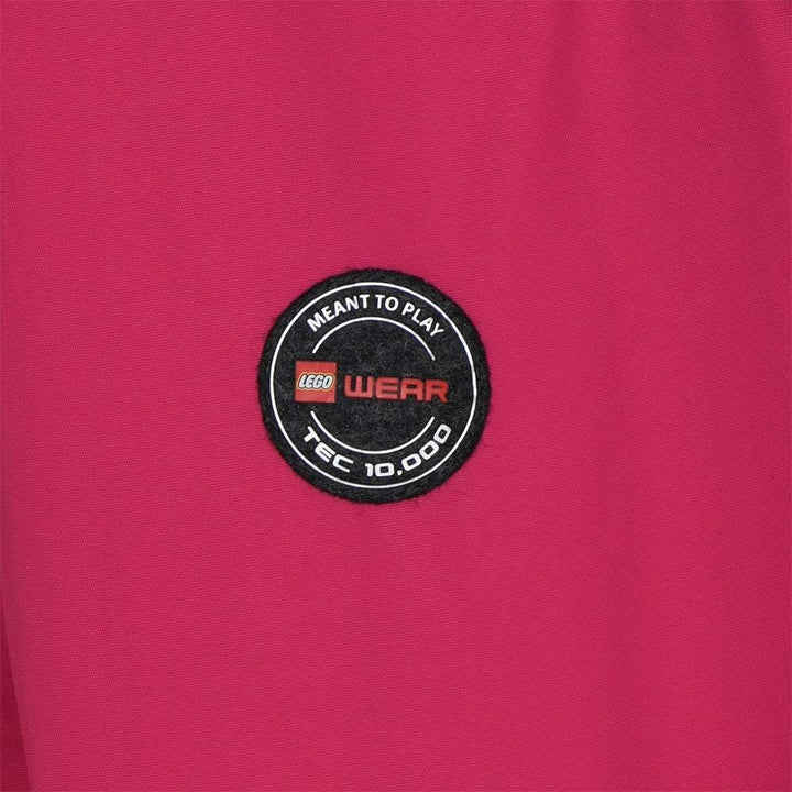 LEGO Unisex Kid's Lwjipe-Basic Snowsuit 86 494 Dark Pink, 86 494 Dark Pink
