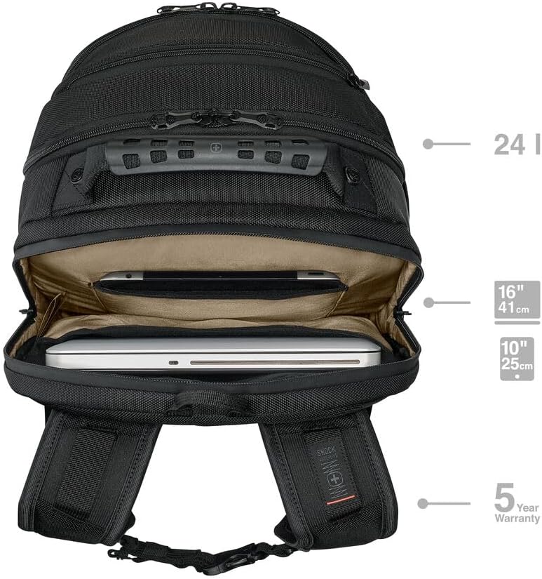 WENGER Legacy Laptop-Tasche, Notebook, Aktentasche, Organizer, Damen Herren, Büro Business-Reisen Un