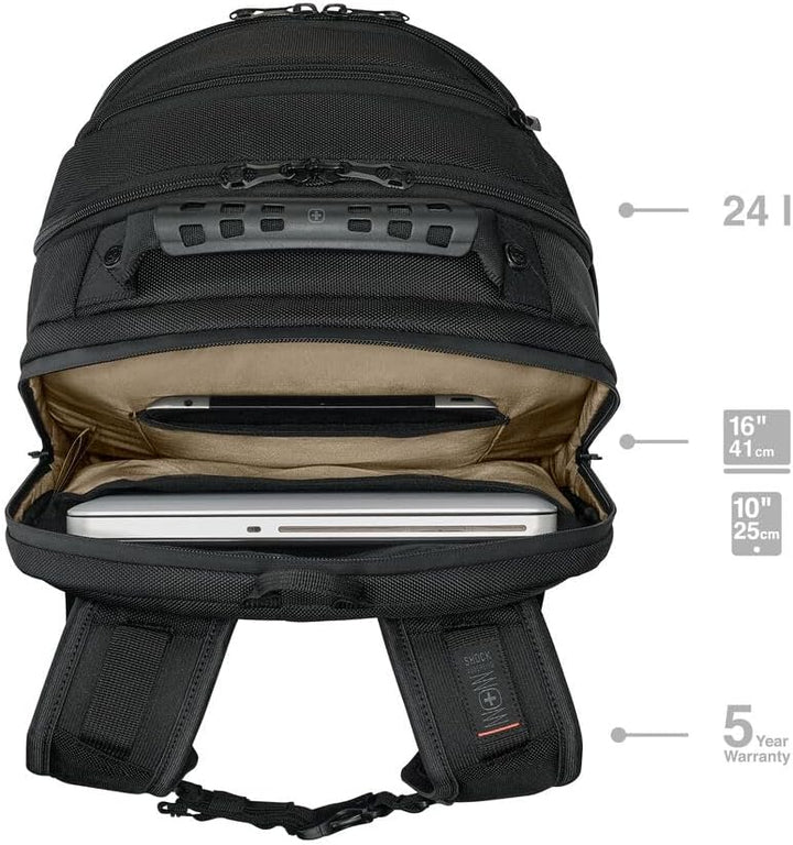 WENGER Legacy Laptop-Tasche, Notebook, Aktentasche, Organizer, Damen Herren, Büro Business-Reisen Un