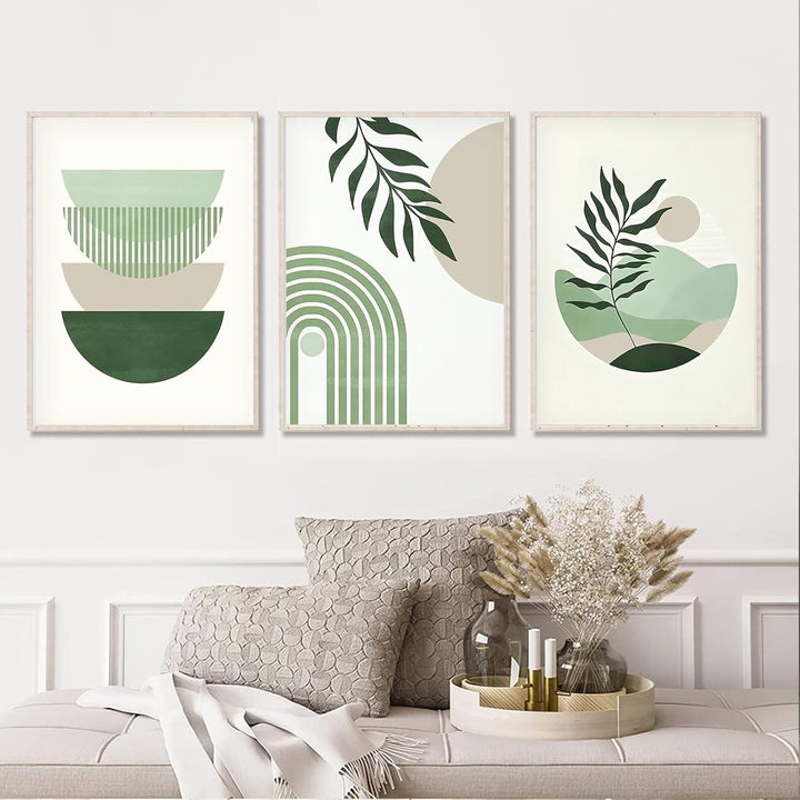 LXTOPN 3er Bohemian Poster Set, Moderne Wandbilder Poster für Wohnzimmer Schlafzimmer Deko, ohne Rah