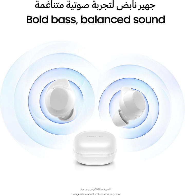Samsung Galaxy Buds Core mit Active Noise Cancellation (ANC), langer Akkulaufzeit, Wasserdichtigkeit