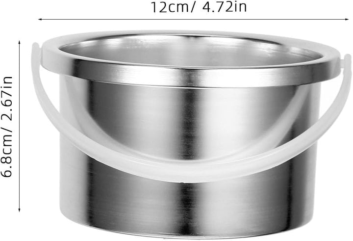 Beaupretty Wachsschmelztopf Aus Aluminiumlegierung 12X12X2.5 Zoll Ersatzbehälter Für Wachswärmer Haa