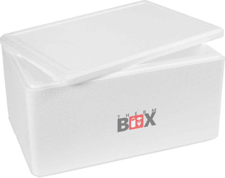 THERM BOX Styroporbox 24L bis 45L Verschiedene Grössen Isolierbox Thermobox Kühlbox Warmhaltebox Wie