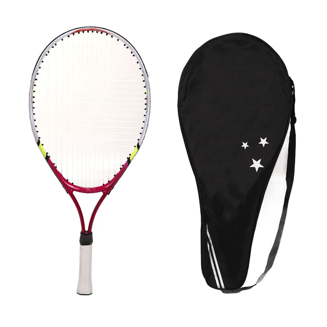 Topyond Tennis-Schläger mit Tragetasche,23 Zoll Aluminium TennisschläGer Kinder,Junior Freizeit-Tenn