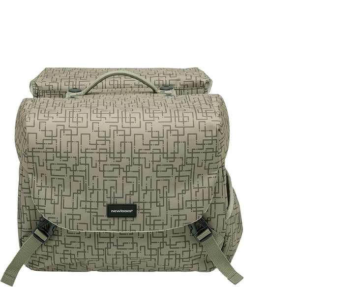 New Looxs Mondi Joy Double Racktime Doppeltasche, Ivy 38 Liter Ivy Walnut, 38 Liter Ivy Walnut