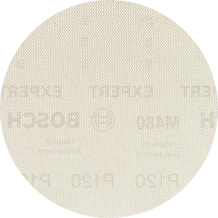 Bosch Professional 50x Expert M480 Schleifnetz (für Hartholz, Farbe auf Holz, Ø 150 mm, Körnung 120,