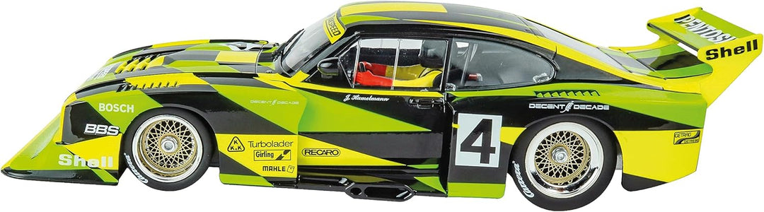 Carrera Digital 124 Ford Capri Zakspeed Turbo Jürgen Hamelmann-Team, No. 4", 23956