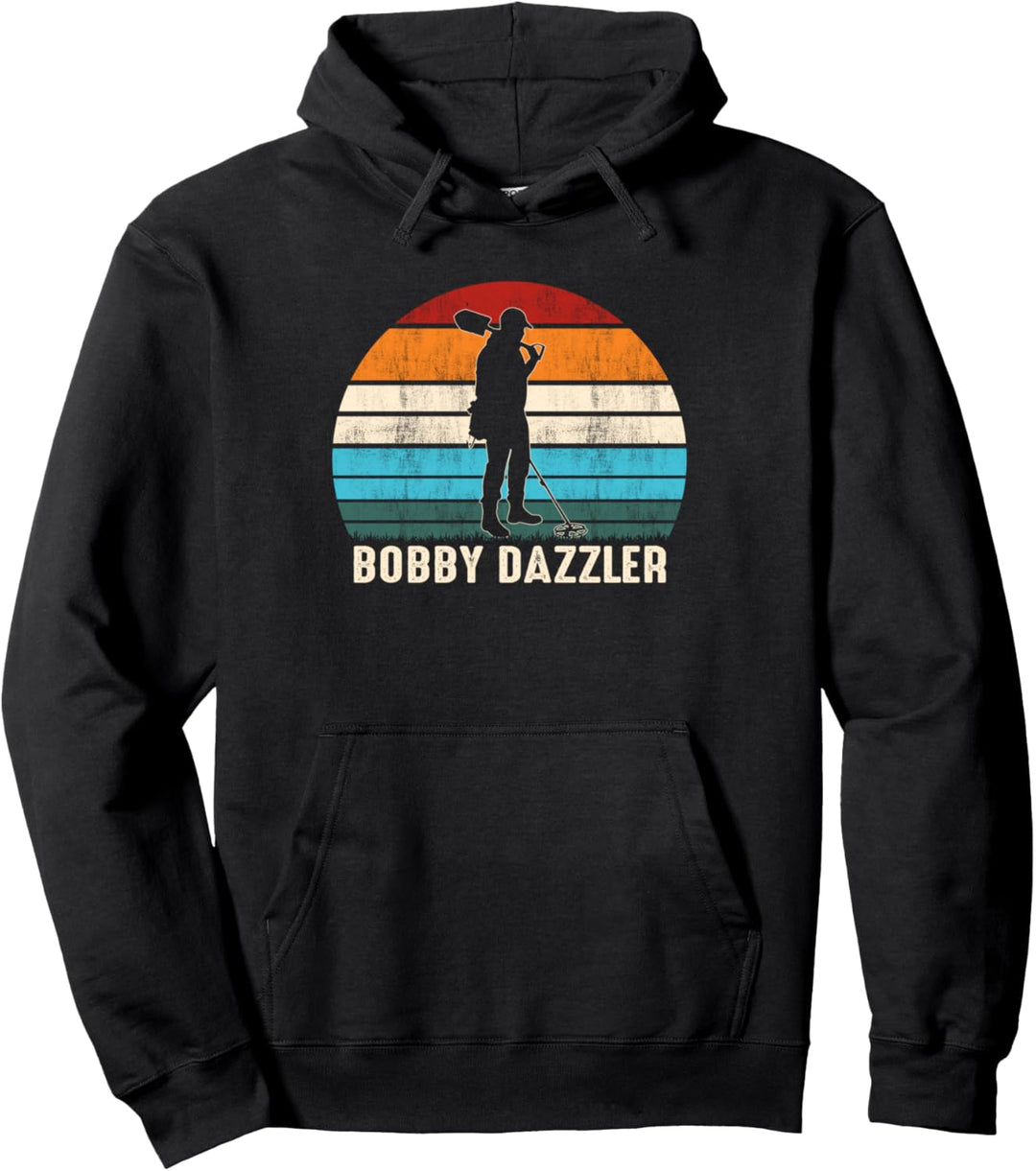 Bobby Dazler Metalldetektiv Schatzsucher Münzsammler Pullover Hoodie