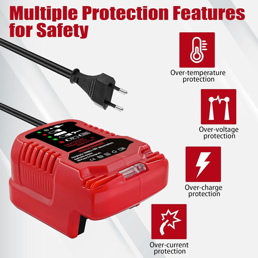 Autoladegerät für Einhell Power X-Change 18 Volt Akku 4511396 4511437 neu 4511437OVP PXBP-300 PXBP-6