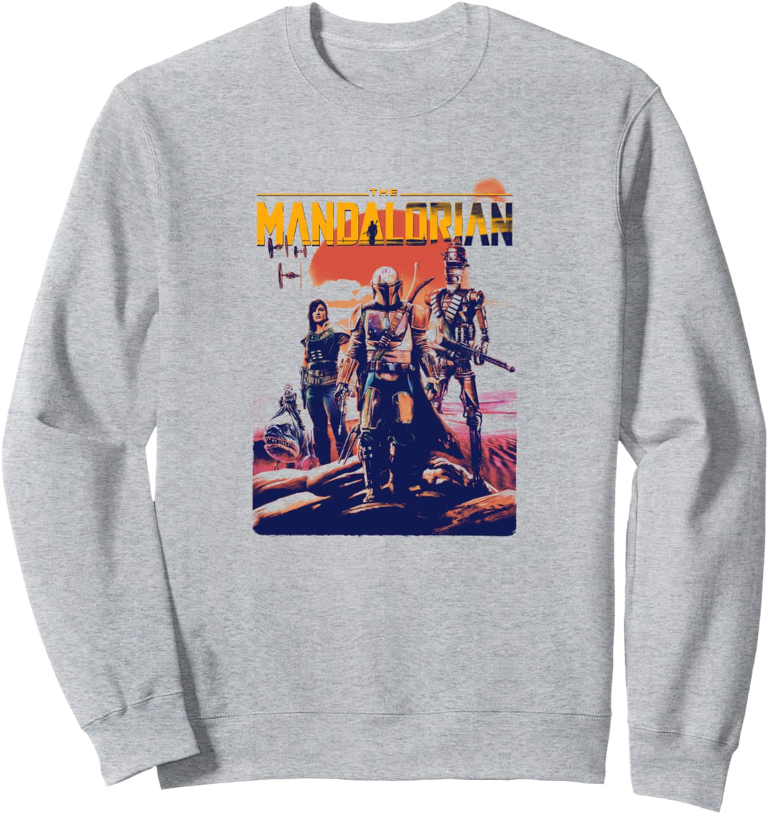 Star Wars The Mandalorian Saga Continues Sweatshirt