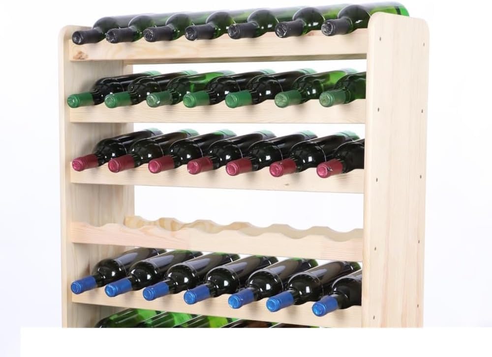 SMH LINE® Weinregal Flaschenregal Weinschrank Flaschenständer 30 Flaschen Stabil Kiefer Holz
