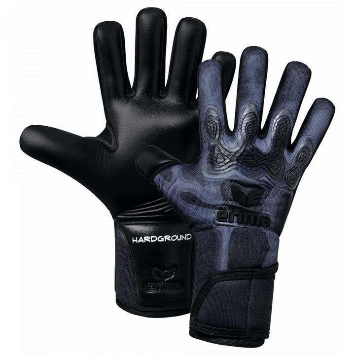 Erima Unisex Flex-ray Pro Hardground Torwarthandschuh 11 schwarz/grau, 11 schwarz/grau