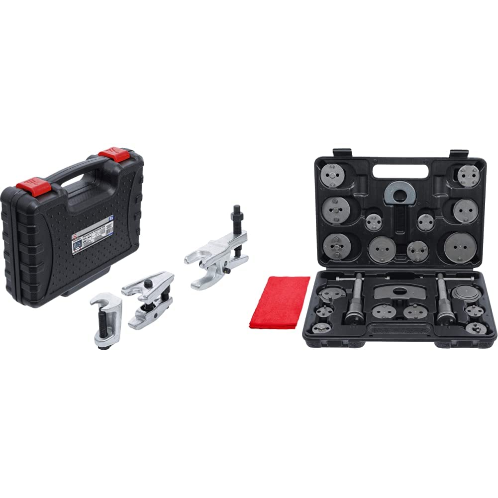 BGS DIY 6787 | Abzieher-/Kugelgelenk-Werkzeug-Satz | 3-TLG. & 1110-47000 | Bremskolben-Rückstell-Sat