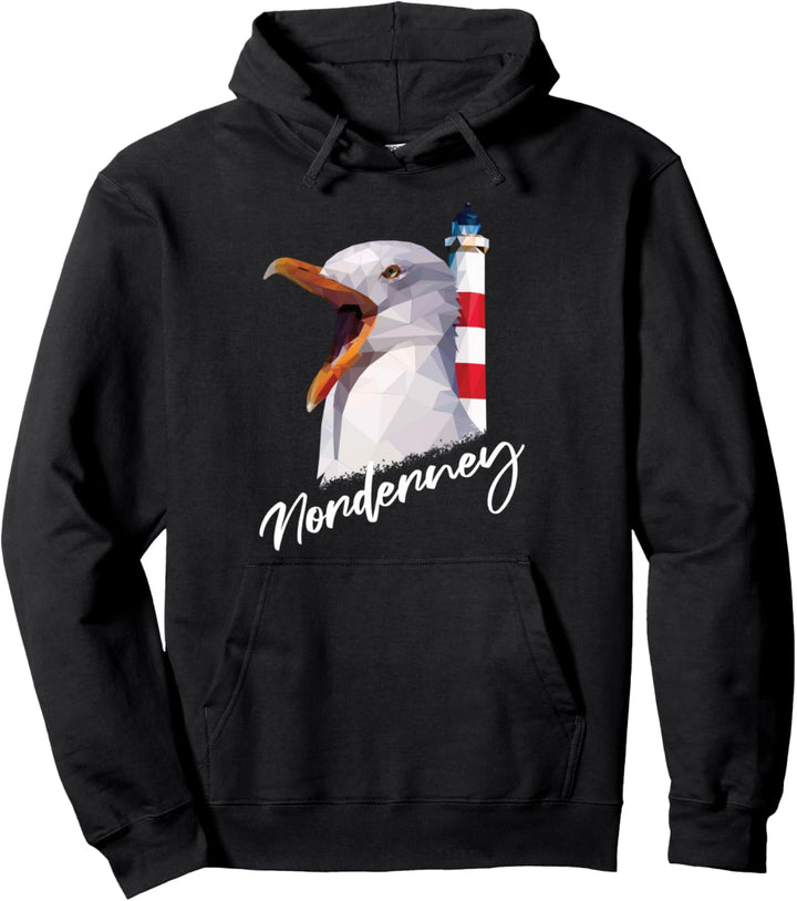 Norderney Nordsee Insel Urlaub Küste Leuchtturm Norderney Pullover Hoodie