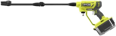 RYOBI RY120352K ONE+ 18 Volt 320 PSI 0,8 GPM Kaltwasser schnurloser Kraftreiniger – 4,0 Ah Akku und