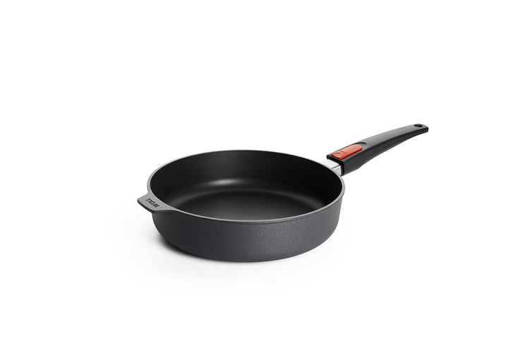 Woll Diamond Lite Hochrandpfanne, Ø 26 cm, 7 cm hoch, mit abnehmbarem Stiel - Geeignet für Ceran, Ga