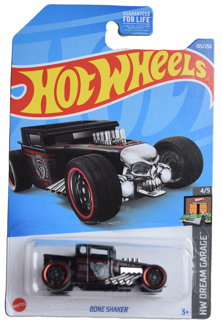 Hot Wheels Bone Shaker Dream Garage 4/5 schwarz