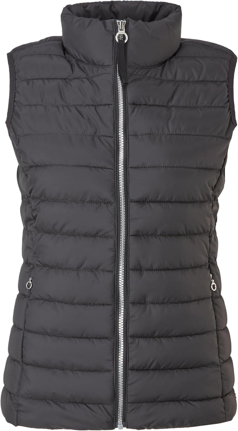 s.Oliver Damen Outdoor Weste 38 Schwarz, 38 Schwarz