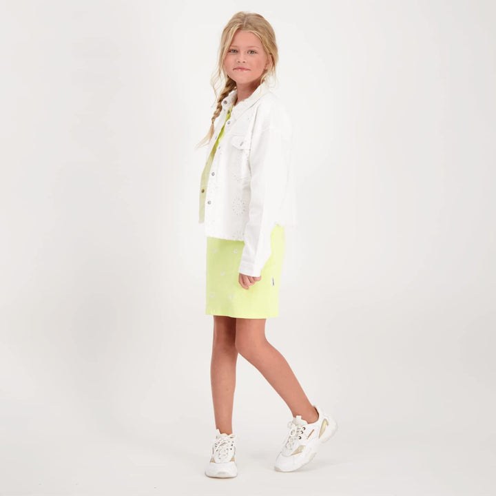 Vingino Mädchen Tanja Broderie 6 Jahre Real White, 6 Jahre Real White