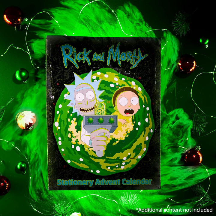 RICK AND MORTY Adventskalender 2024, Lustiger Countdown Kalender