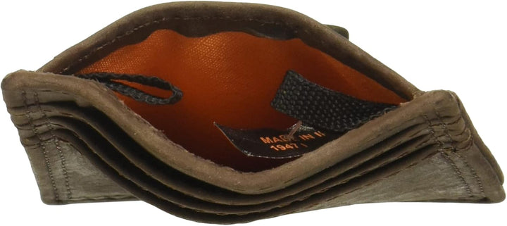 Timberland PRO Herren Leder-Fronttasche mit Geldklammer Zubehör Einheitsgrösse Dunkelbraun, Einheits