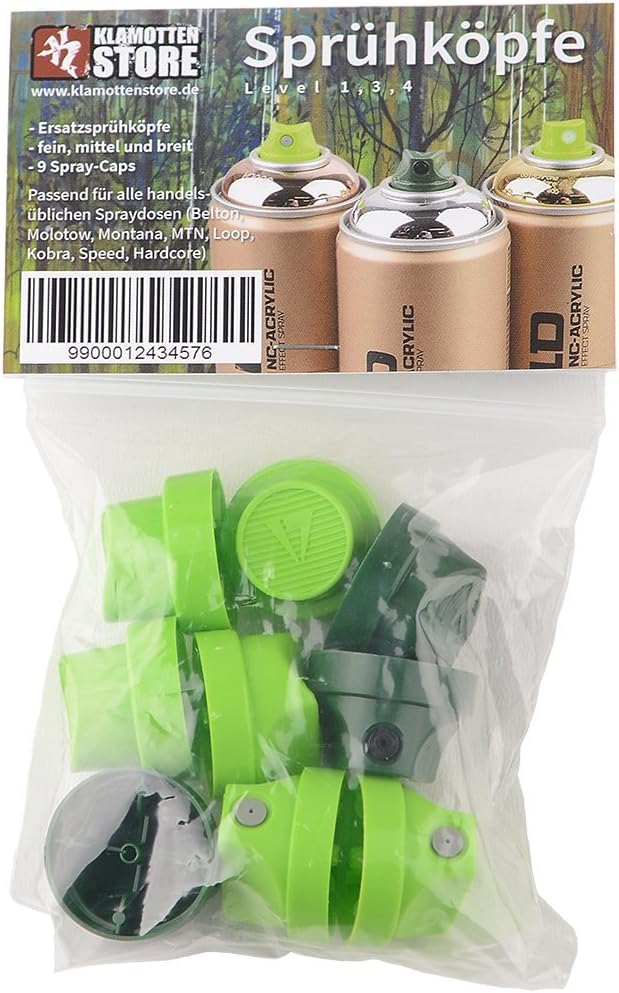 Sprühdosen Set Montana Pastell Farben Version für Ostern Dekoration und Graffiti Hobby und Handwerk
