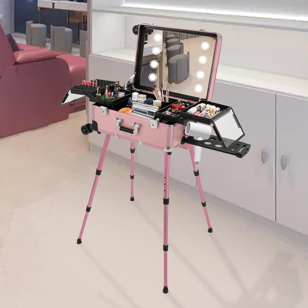 Kosmetikkoffer Makeup Koffer Trolley Beauty Case Schminkkoffer Friseurkoffer,Kosmetikkoffer Professi