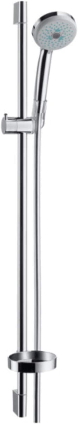 hansgrohe Croma 100 Duschset 0,90m, 3 Strahlarten, Chrom Chrom 0,90m Set 3 Strahlarten, Chrom 0,90m