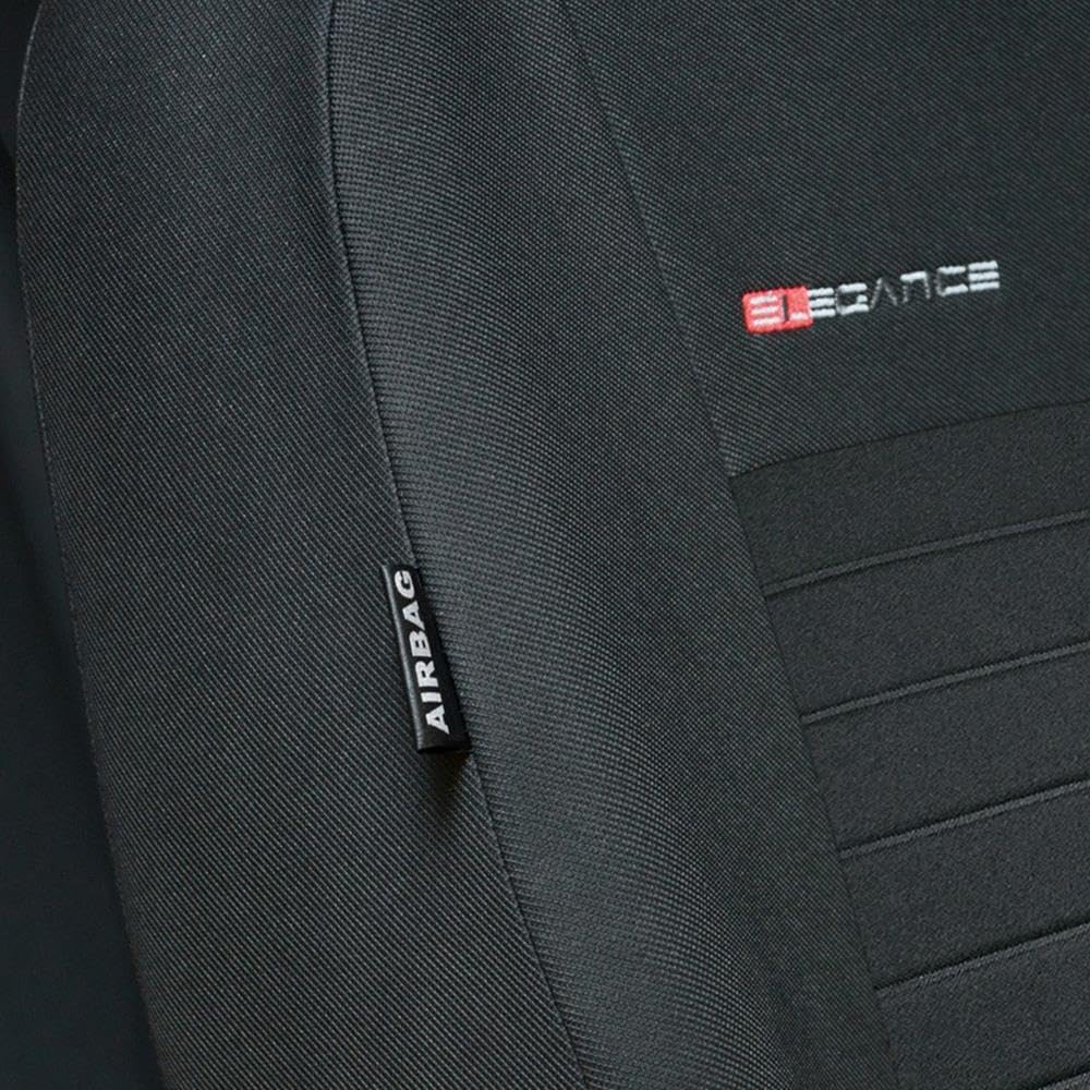 Mossa - Massgeschneiderte Sitzbezüge Auto kompatibel mit Mercedes-Benz Sprinter III Bus Kombi (2018-