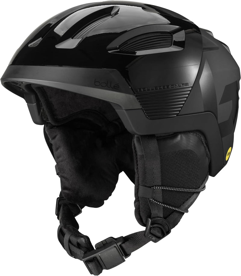 BOLLE RYFT MIPS Helm 2021 Full Black Shiny, M