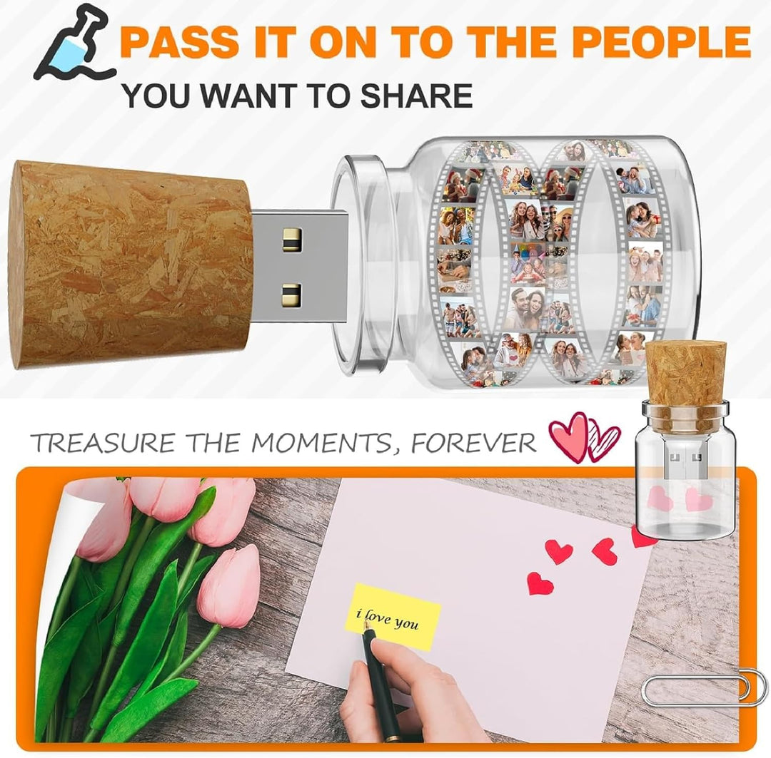 10PCS 16GB niedliche Drift Flasche USB Flash Drive Memory Stick verstauen Disk Weihnachts Geschenk g