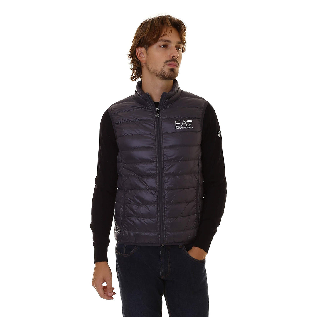 Emporio Armani Herren Train Core Daunenweste Daunenweste (1er Pack) XXL Smoke, XXL Smoke