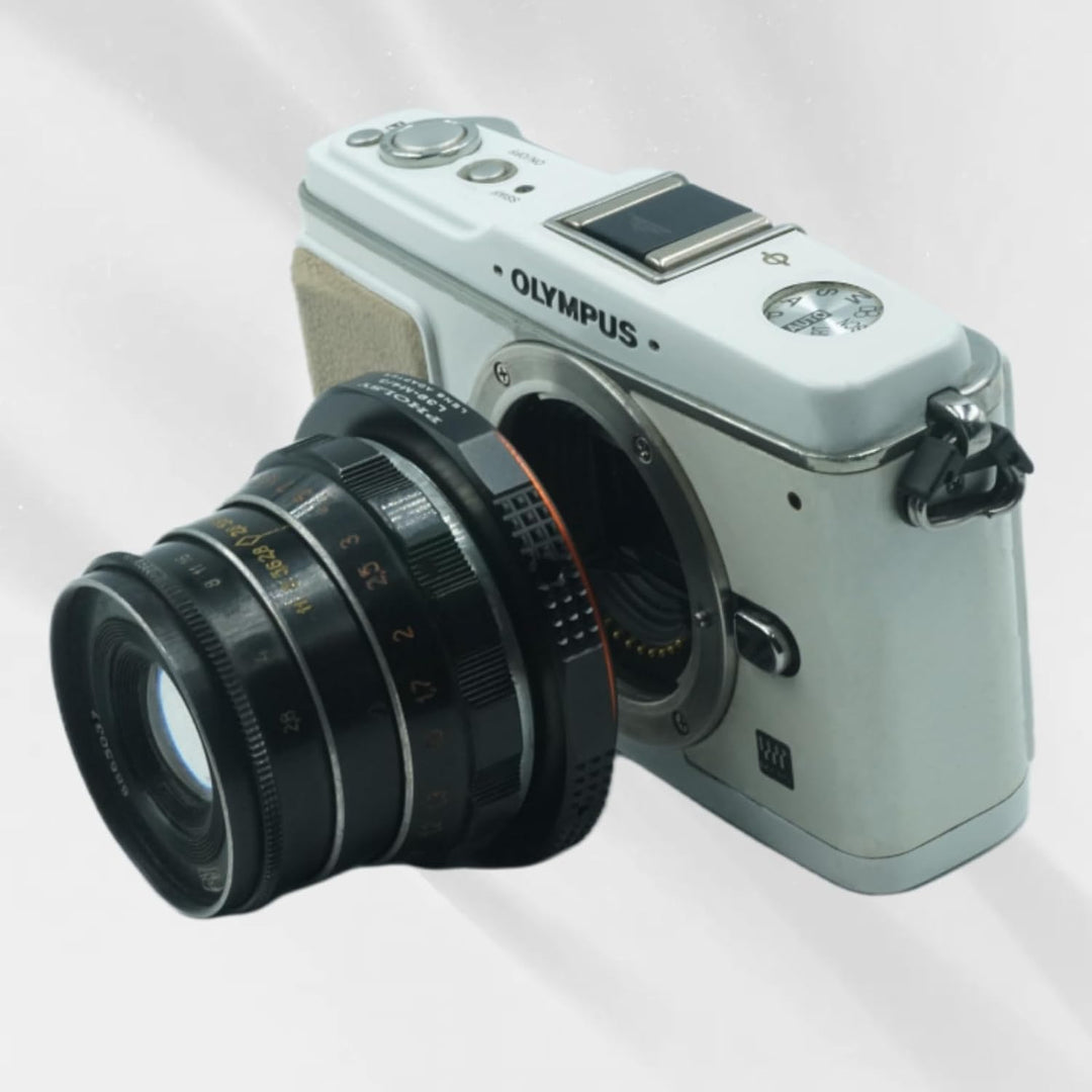 PHOLSY Konverter für L39 auf MFT Objektivadapter Kompatibel für Leica L39 M39 LTM 39mm Objektiv auf