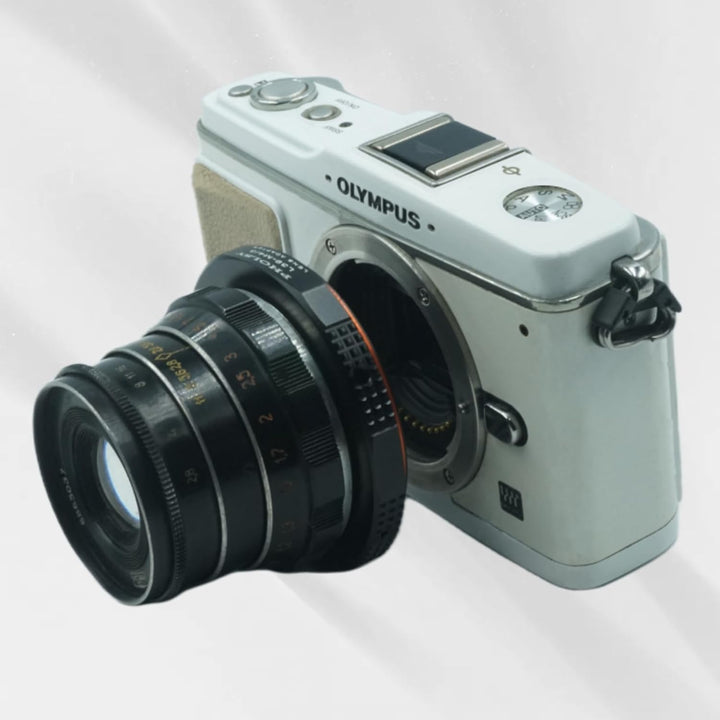 PHOLSY Konverter für L39 auf MFT Objektivadapter Kompatibel für Leica L39 M39 LTM 39mm Objektiv auf