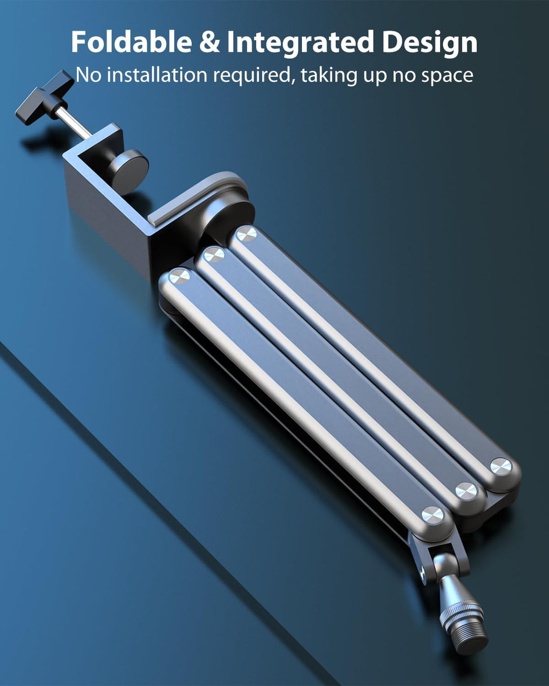 FULAIM Aluminium Mikrofon Arm kompatibel mit RODE Mikrofon, Einstellbarer Mikrofonständer für Shure