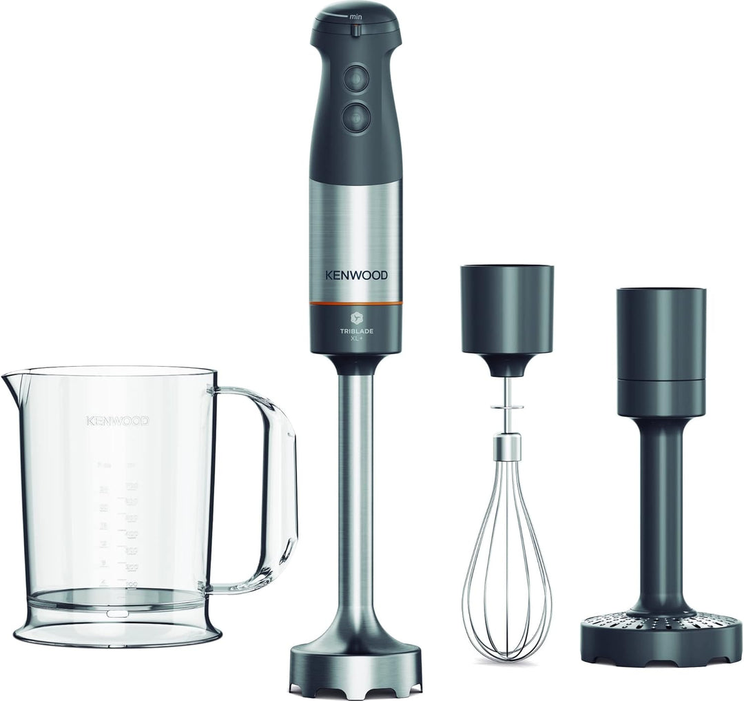 Kenwood HBM60.007GY Mixer, Grau, 25.6 x 22.8 x 22.2 cm HBM60.007GY Grau, HBM60.007GY Grau