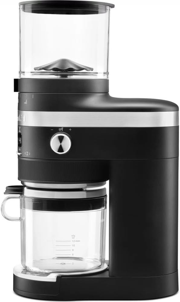 KitchenAid KAFFEEMÜHLE - ARTISAN 5KCG8433 - Matt schwarz - von French Press bis Espresso 5KCG8433EBM