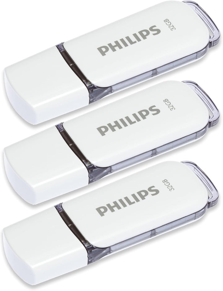 Philips Snow Edition 2.0 USB-Flash-Laufwerk USB-Stick 3X 32GB für PC, Laptop, Computer Data Storage,